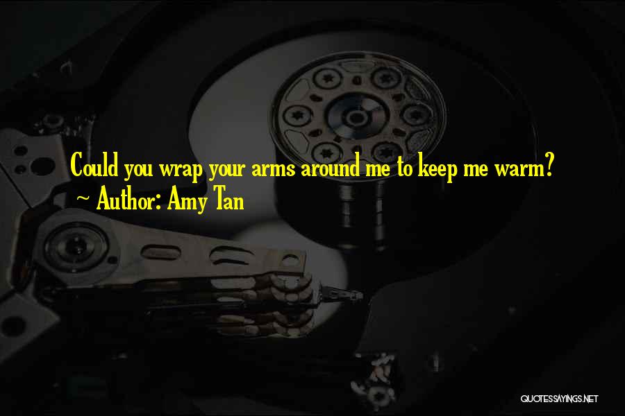 Arms Around Me Quotes By Amy Tan