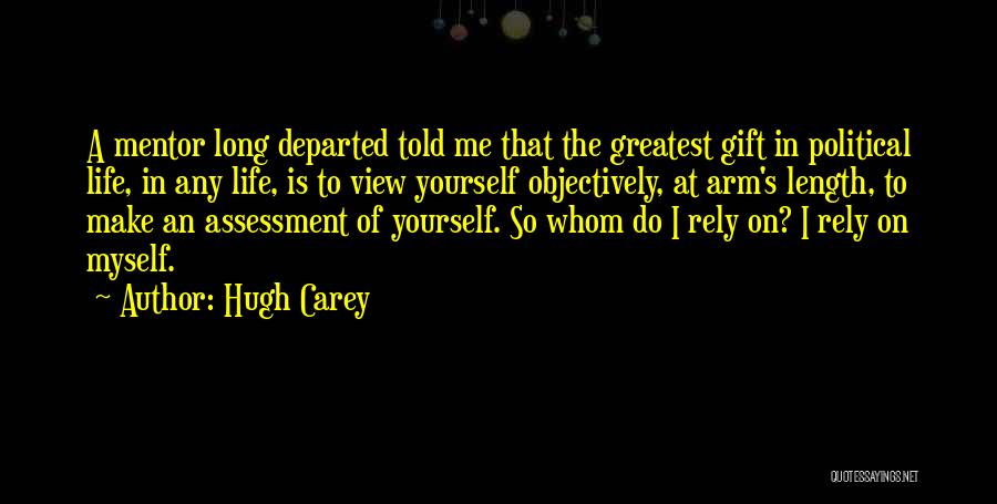 Arm's Length Quotes By Hugh Carey