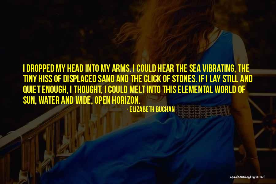 Arms Open Wide Quotes By Elizabeth Buchan