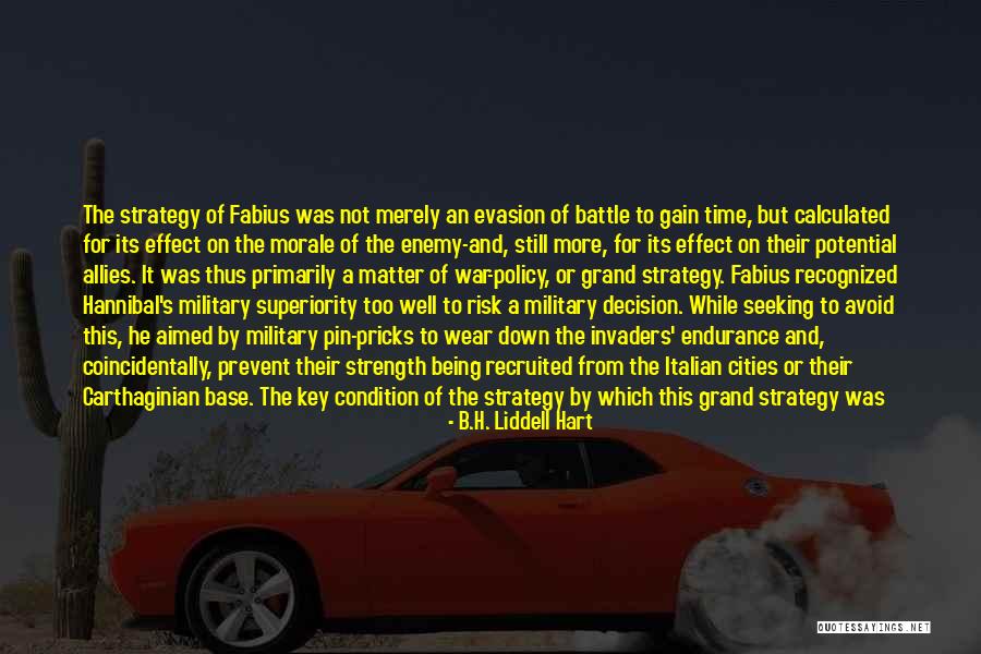Army Cavalry Quotes By B.H. Liddell Hart Army Cavalry Quotes By B.H. Liddell Hart