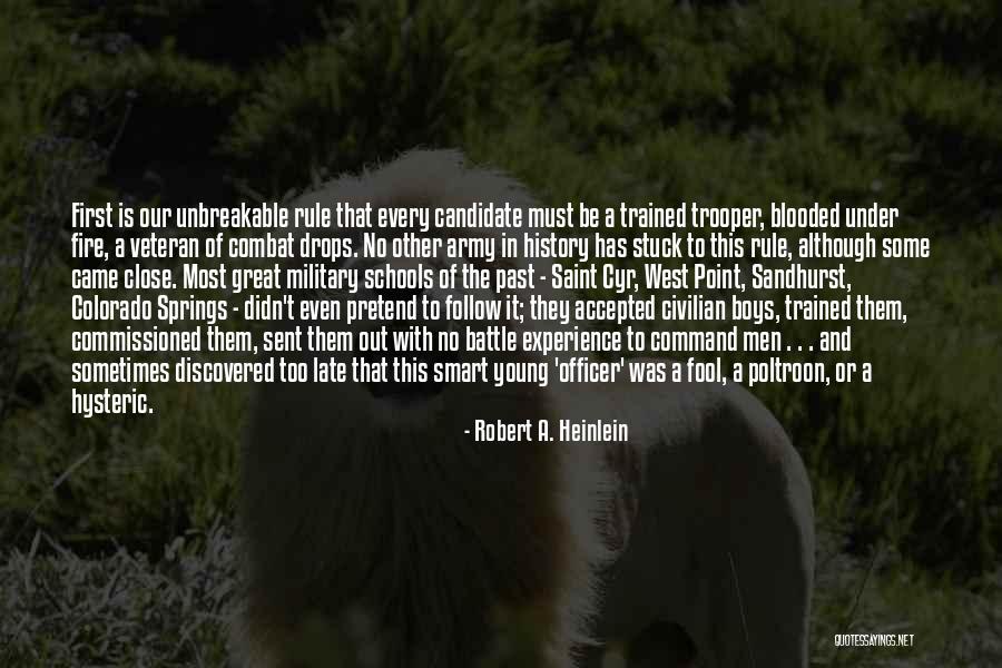 Army Command Quotes By Robert A. Heinlein Army Command Quotes By Robert A. Heinlein