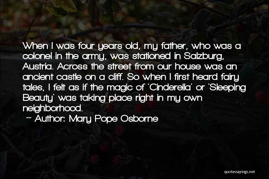 Army Father Quotes By Mary Pope Osborne