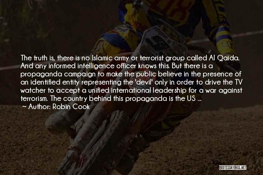 Army Leadership Quotes By Robin Cook