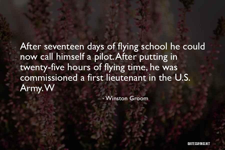 Army Lieutenant Quotes By Winston Groom Army Lieutenant Quotes By Winston Groom