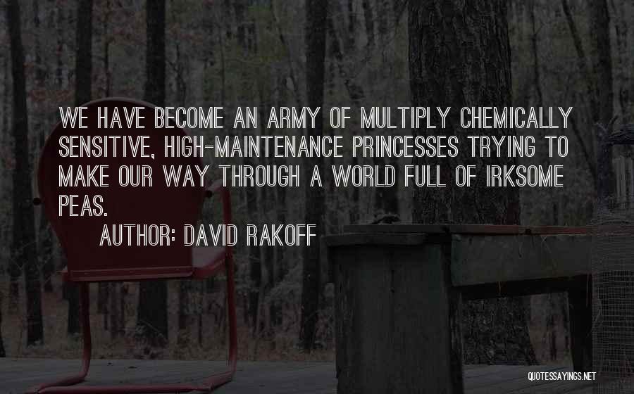 Army Maintenance Quotes By David Rakoff