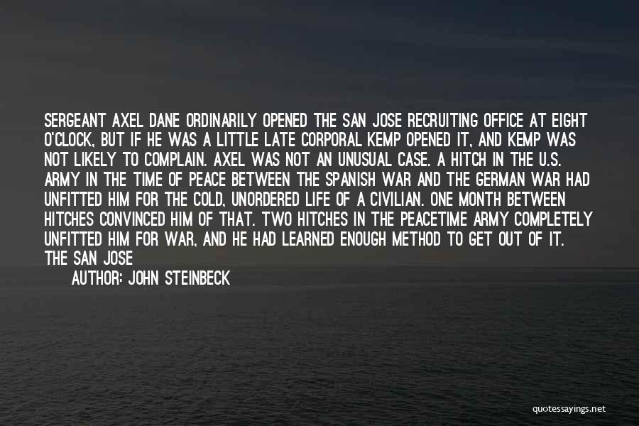 Army Of Two Quotes By John Steinbeck