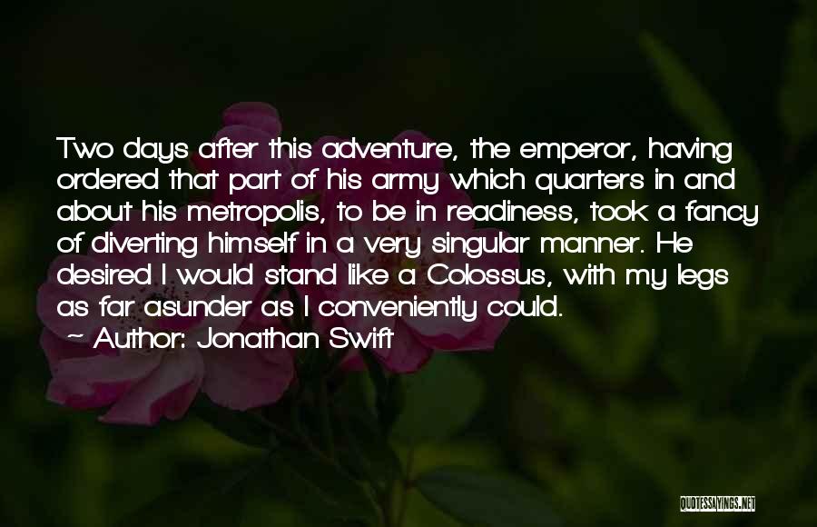 Army Of Two Quotes By Jonathan Swift