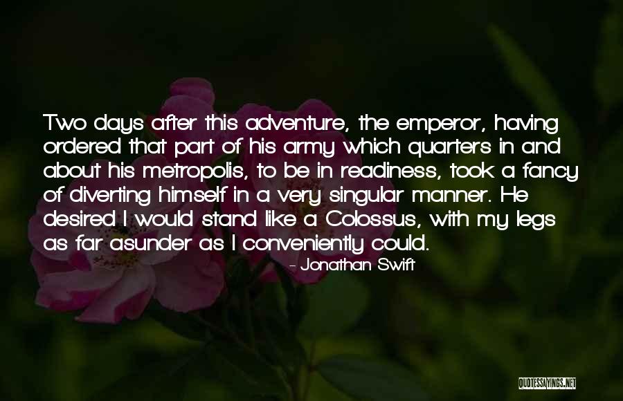 Army Of Two Quotes By Jonathan Swift Army Of Two Quotes By Jonathan Swift