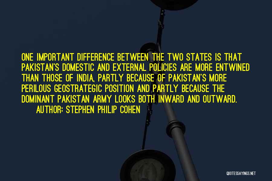 Army Of Two Quotes By Stephen Philip Cohen