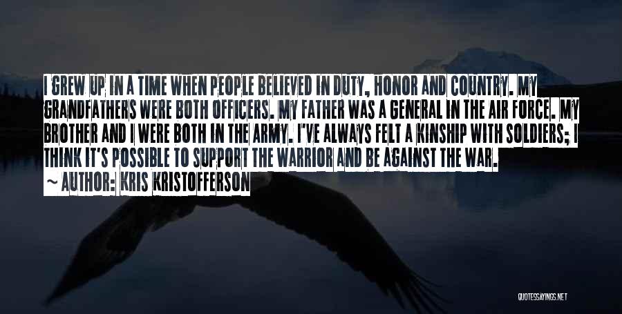Army Officers Quotes By Kris Kristofferson