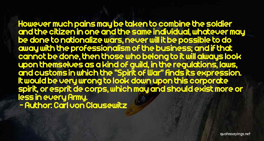 Army Professionalism Quotes By Carl Von Clausewitz