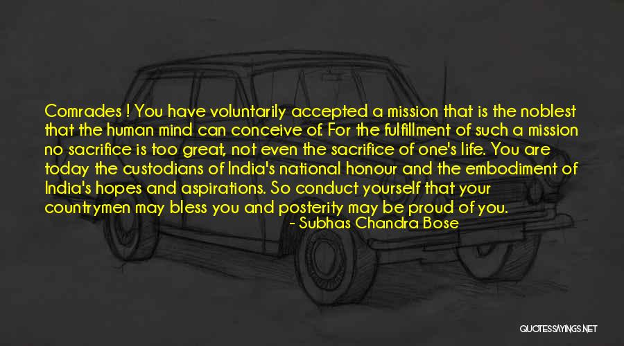 Army Proud Quotes By Subhas Chandra Bose Army Proud Quotes By Subhas Chandra Bose