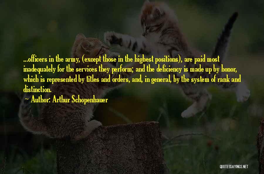 Army Quotes By Arthur Schopenhauer