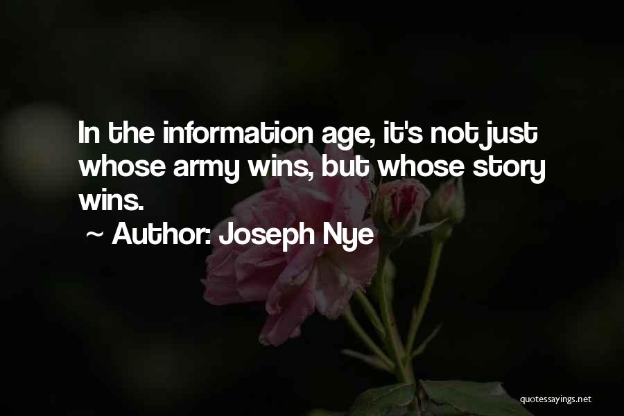 Army Quotes By Joseph Nye