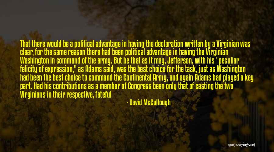 Army Service Quotes By David McCullough Army Service Quotes By David McCullough