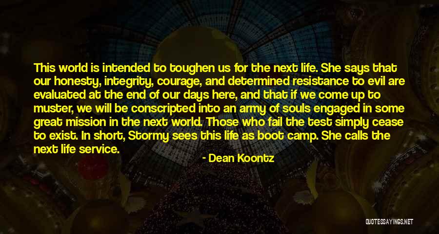 Army Service Quotes By Dean Koontz Army Service Quotes By Dean Koontz