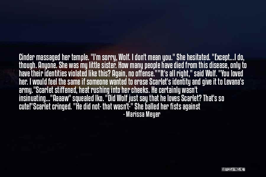 Army Sister Quotes By Marissa Meyer Army Sister Quotes By Marissa Meyer