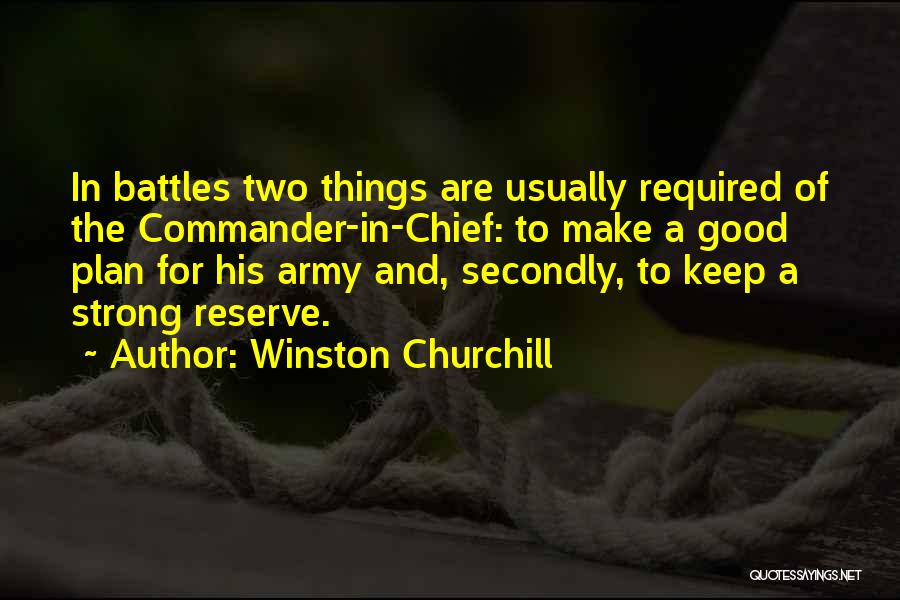 Army Strong Quotes By Winston Churchill