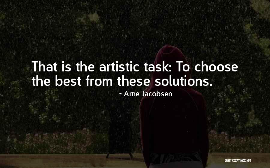 Arne Quotes By Arne Jacobsen