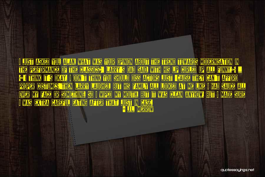 Arngrim Wow Quotes By J.L. Merrow Arngrim Wow Quotes By J.L. Merrow