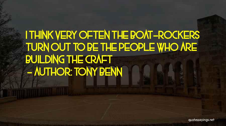 Arnim Zola Quotes By Tony Benn
