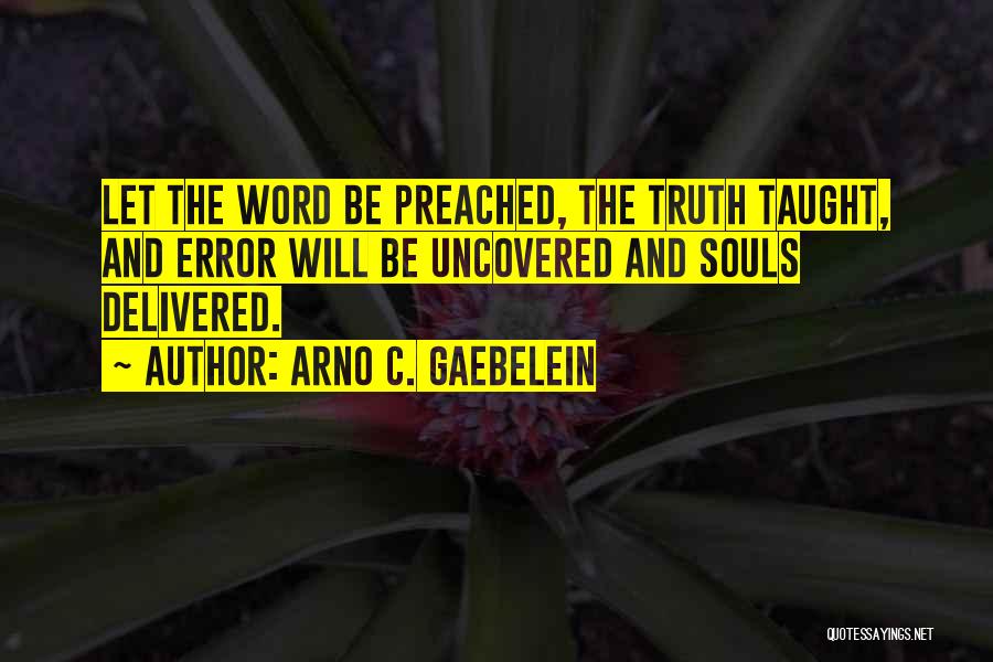 Arno C. Gaebelein Quotes 956899