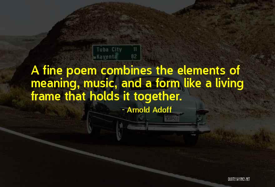 Arnold Adoff Quotes 836302