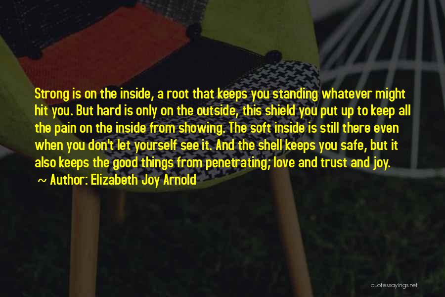 Arnold Inspirational Quotes By Elizabeth Joy Arnold