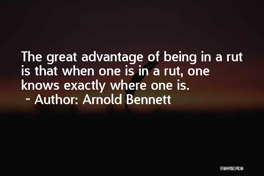 Arnold Quotes By Arnold Bennett