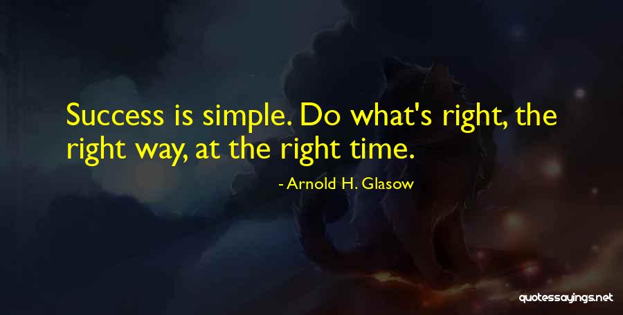 Arnold's Quotes By Arnold H. Glasow