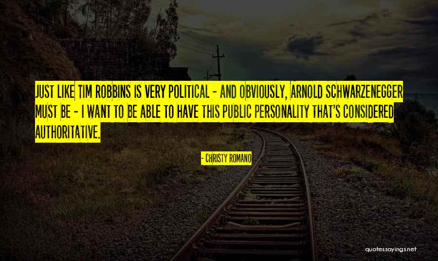 Arnold's Quotes By Christy Romano