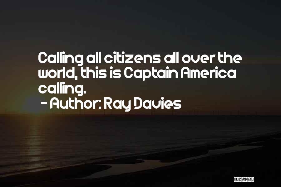 Aromatherapy Diffuser Quotes By Ray Davies