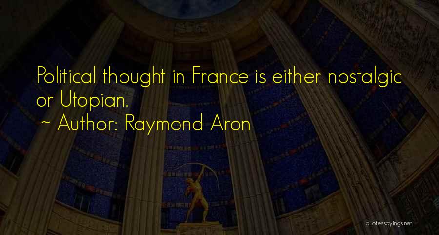 Aron Quotes By Raymond Aron