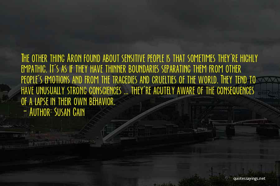 Aron Quotes By Susan Cain