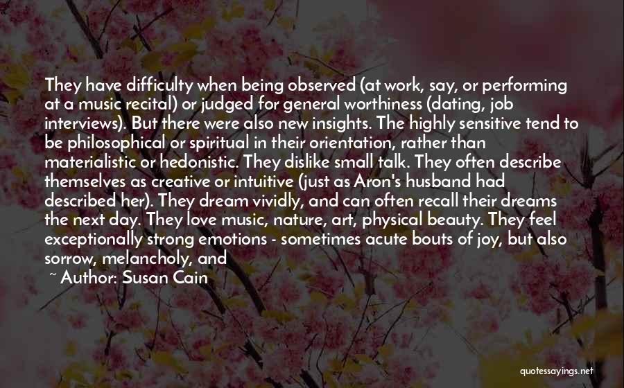 Aron Quotes By Susan Cain