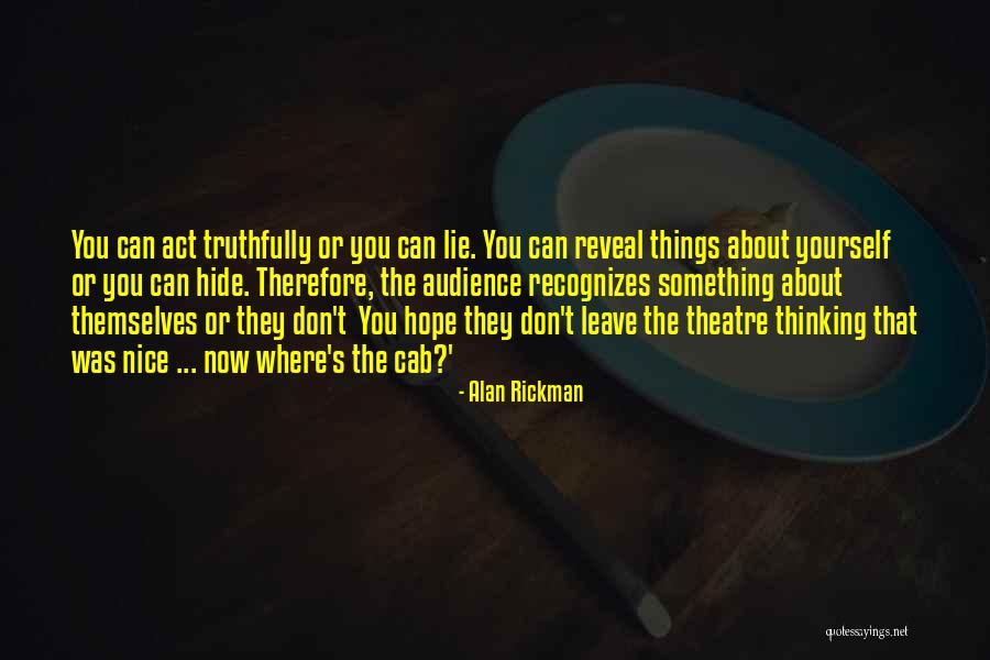 Aronov Rentals Quotes By Alan Rickman Aronov Rentals Quotes By Alan Rickman