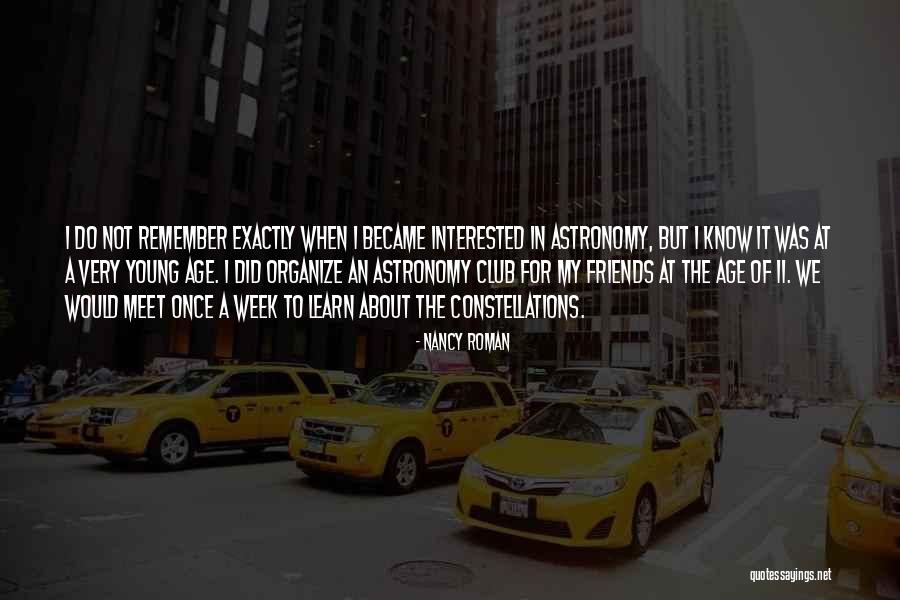 Arosio B B Quotes By Nancy Roman Arosio B B Quotes By Nancy Roman