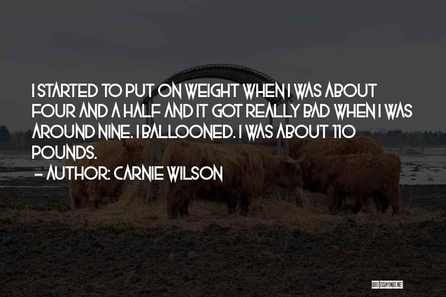 Around And Around Quotes By Carnie Wilson