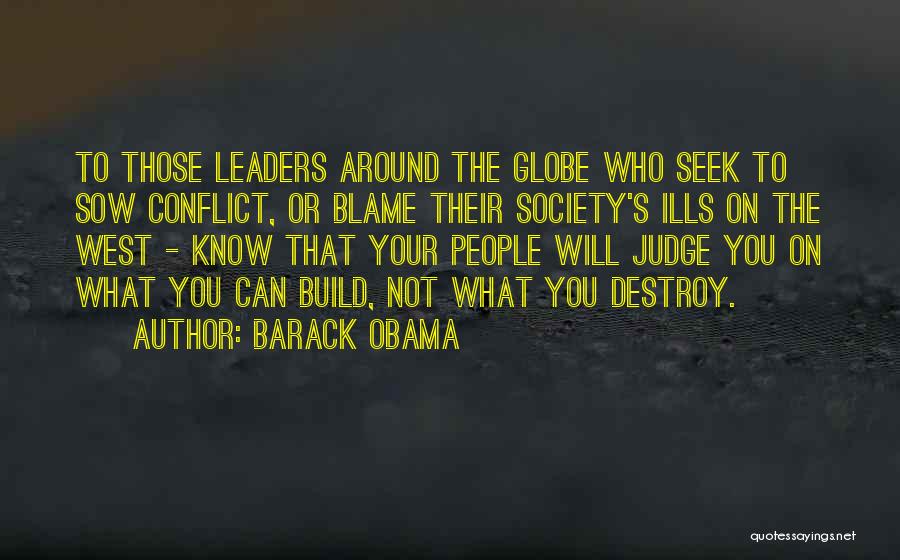 Around The Globe Quotes By Barack Obama