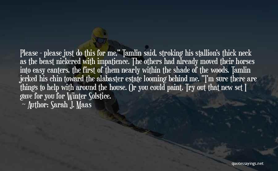 Around The House Quotes By Sarah J. Maas
