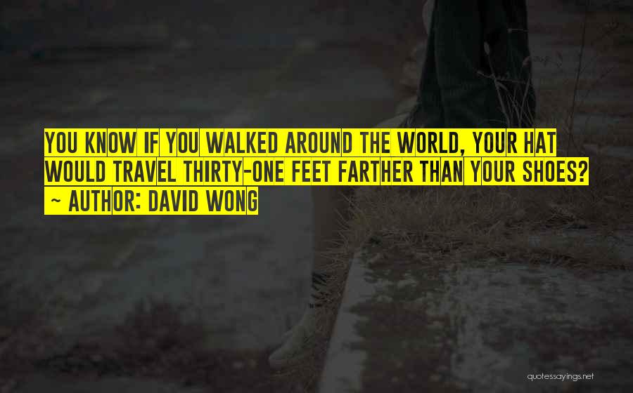 Around The World Travel Quotes By David Wong