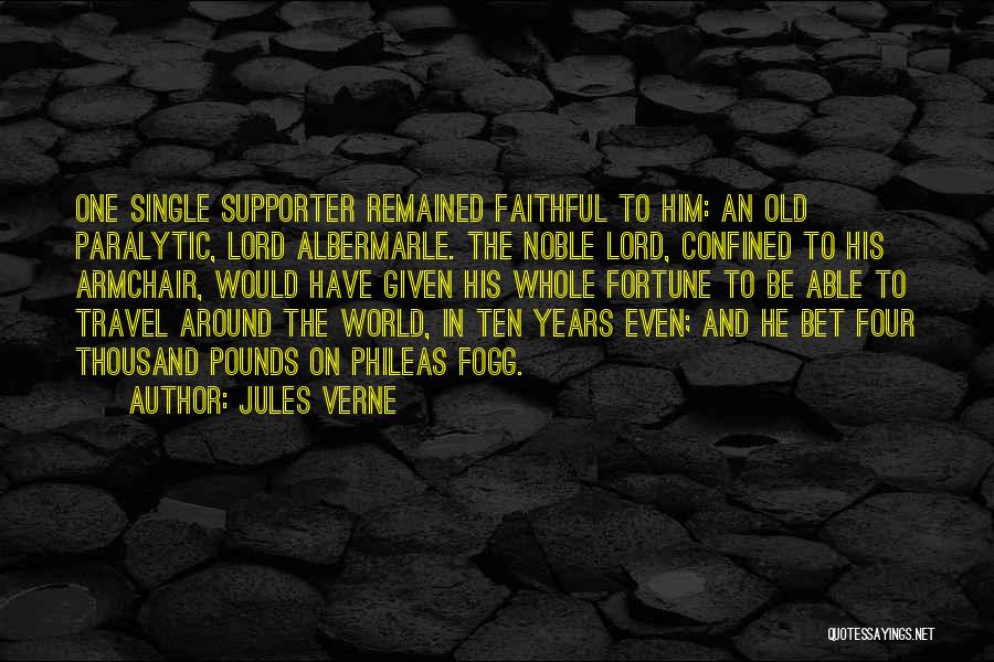 Around The World Travel Quotes By Jules Verne