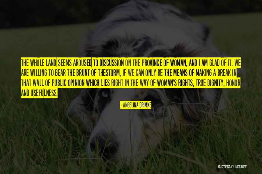 Aroused Quotes By Angelina Grimke Aroused Quotes By Angelina Grimke