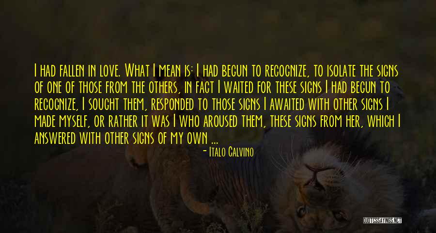 Aroused Quotes By Italo Calvino Aroused Quotes By Italo Calvino