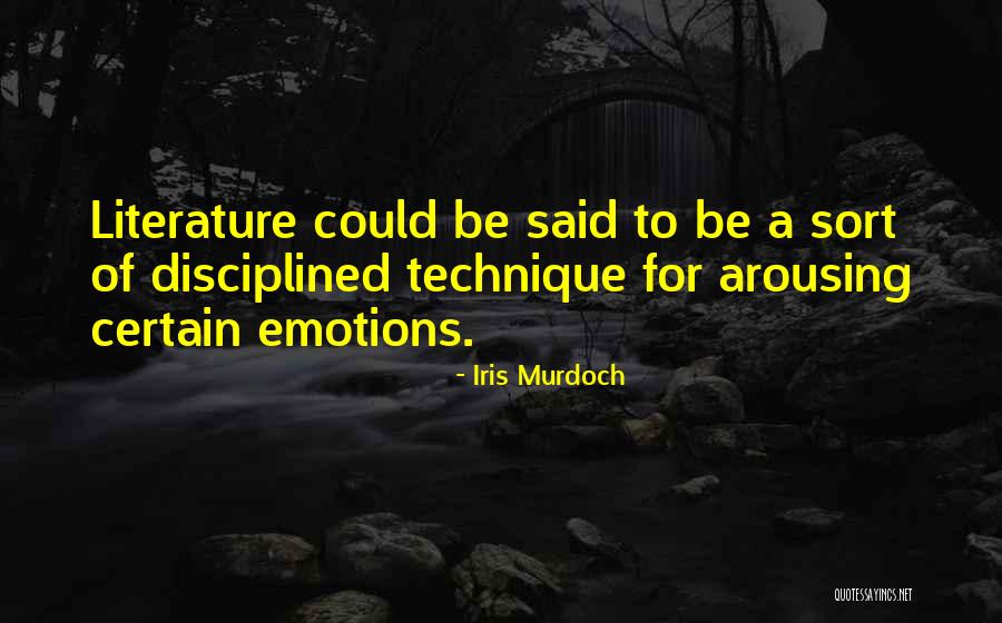 Arousing Quotes By Iris Murdoch