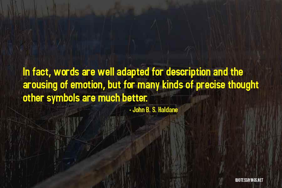 Arousing Quotes By John B. S. Haldane Arousing Quotes By John B. S. Haldane