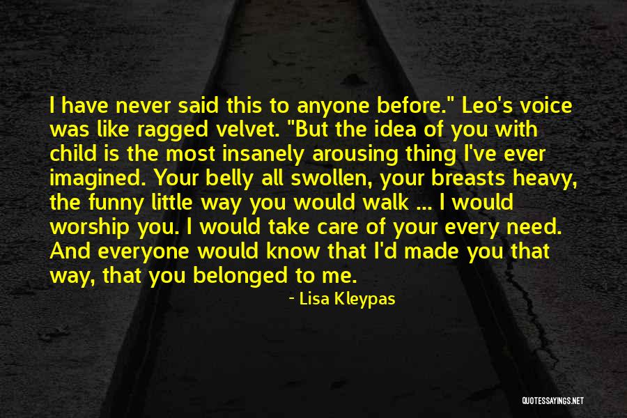 Arousing Quotes By Lisa Kleypas