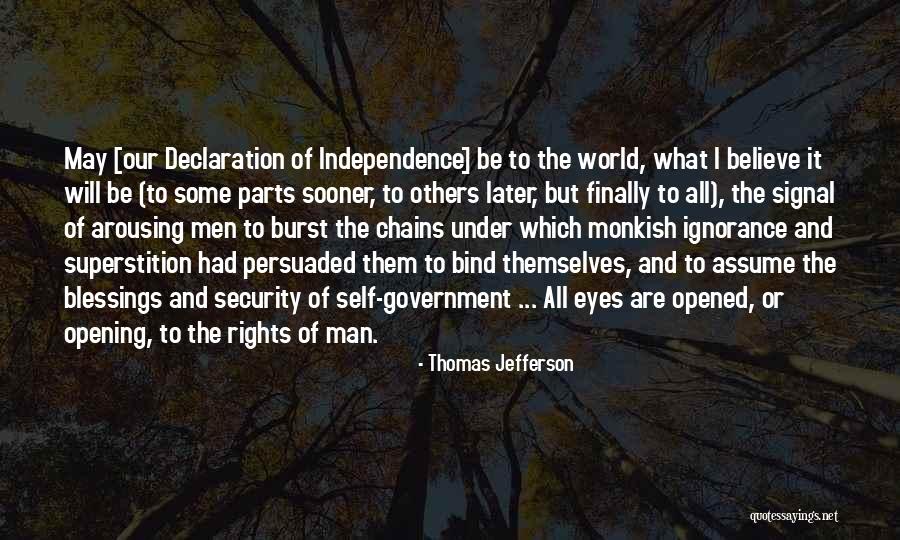 Arousing Quotes By Thomas Jefferson