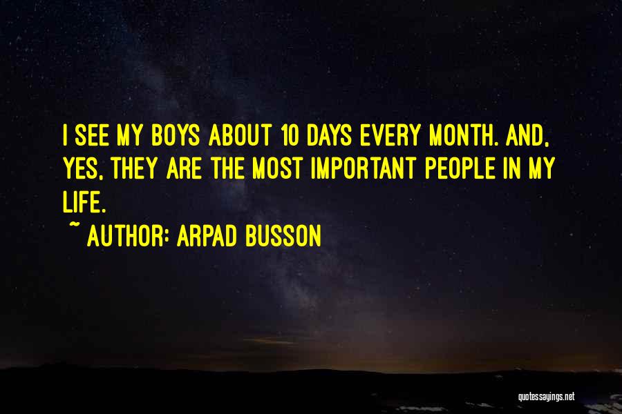 Arpad Busson Quotes 117006
