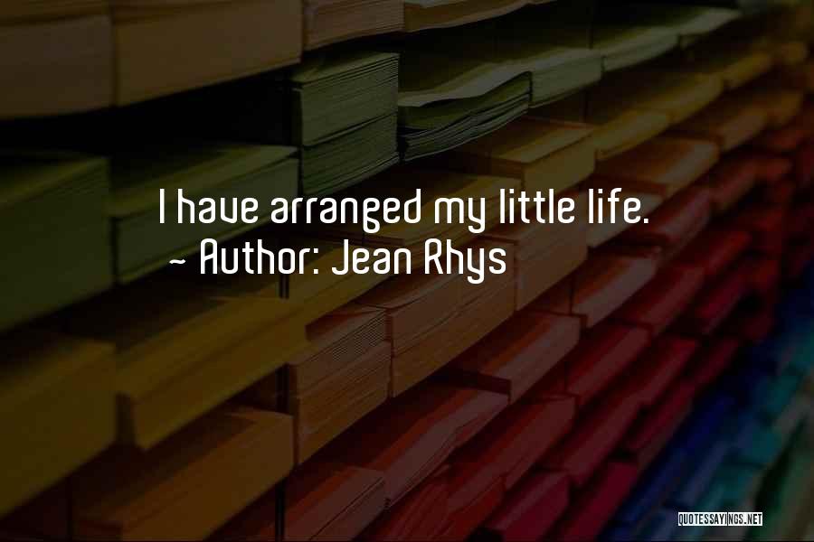 Arranged Quotes By Jean Rhys